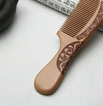 Load image into Gallery viewer, Natural Dark Wood Comb – Gentle, Anti-Static &amp; Eco-Friendly
