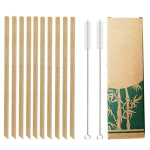 Natural Bamboo Straws – Reusable, Eco-Friendly & Biodegradable