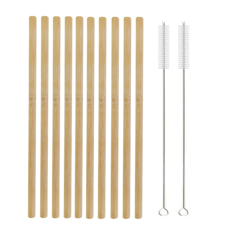 Natural Bamboo Straws – Reusable, Eco-Friendly & Biodegradable