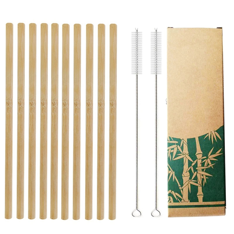 Natural Bamboo Straws – Reusable, Eco-Friendly & Biodegradable