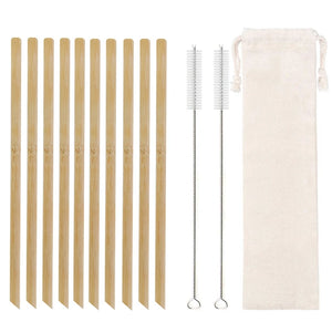 Natural Bamboo Straws – Reusable, Eco-Friendly & Biodegradable