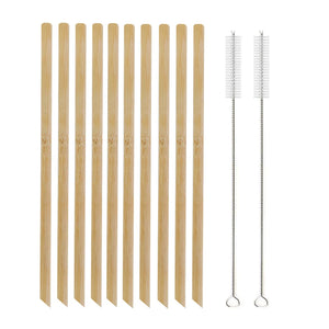 Natural Bamboo Straws – Reusable, Eco-Friendly & Biodegradable