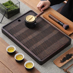 Load image into Gallery viewer, Natural Bamboo Tea Tray
