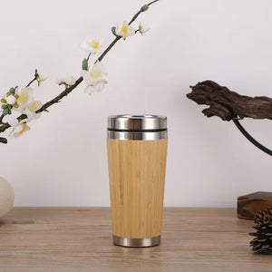 Bamboo Coffee Cup – Sustainable & Stylish Travel Mug