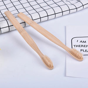 Bamboo Charcoal Toothbrush – Biodegradable & Natural Whitening