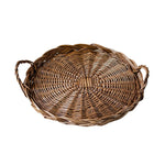 Load image into Gallery viewer, Wicker Rattan Storage Basket Tray – Handwoven &amp; Eco-Friendly
