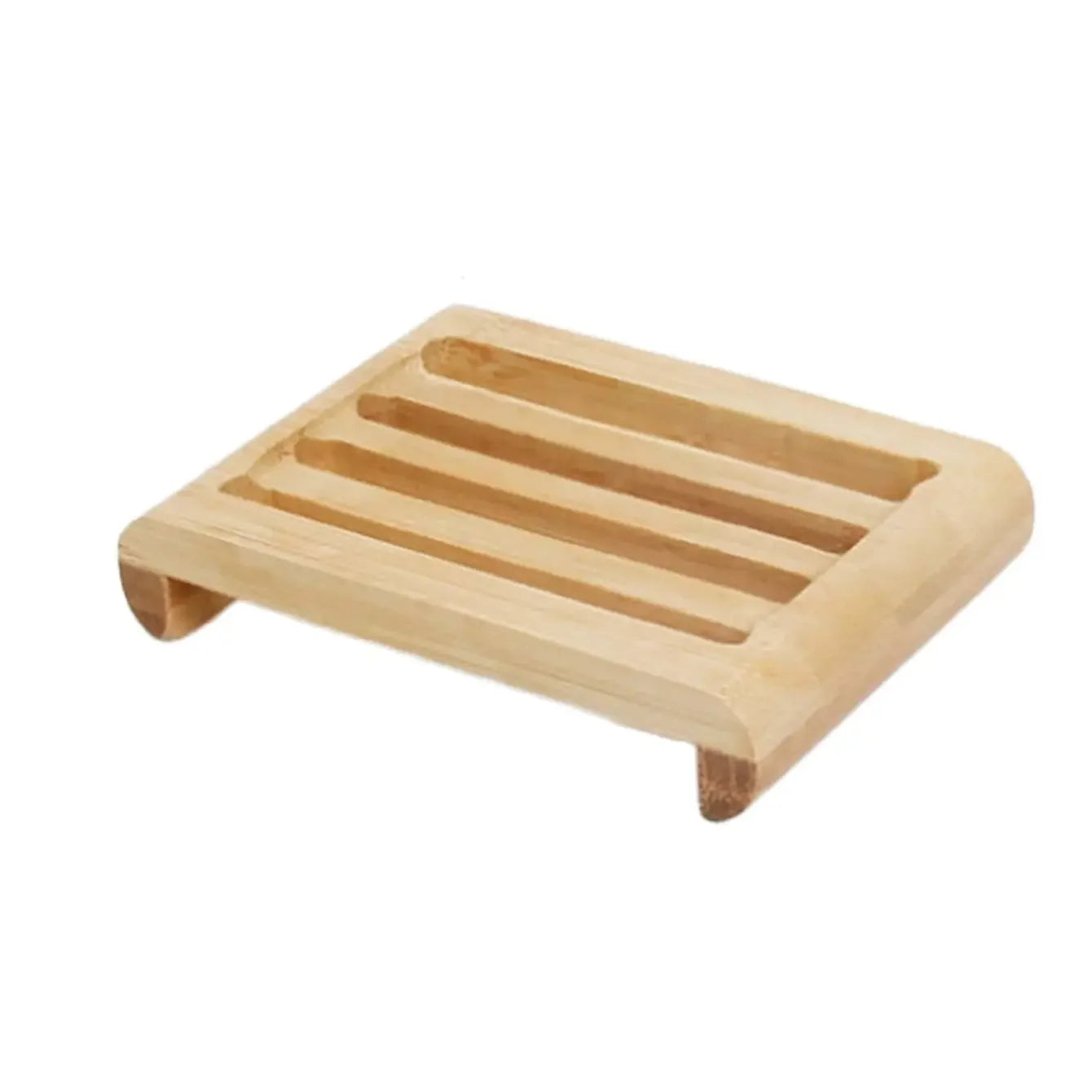 Eco-Friendly Bamboo Soap Holder – Water-Draining & Durable