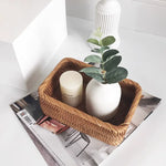 Load image into Gallery viewer, Handwoven Rattan Wicker Basket – Eco-Friendly &amp; Versatile Storage
