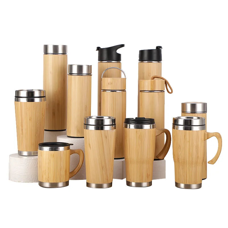 Bamboo Coffee Cup – Sustainable & Stylish Travel Mug