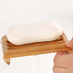 Load image into Gallery viewer, Eco-Friendly Bamboo Soap Holder – Water-Draining &amp; Durable
