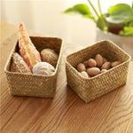 Load image into Gallery viewer, Wicker Weave Storage Basket – Handwoven, Eco-Friendly &amp; Versatile
