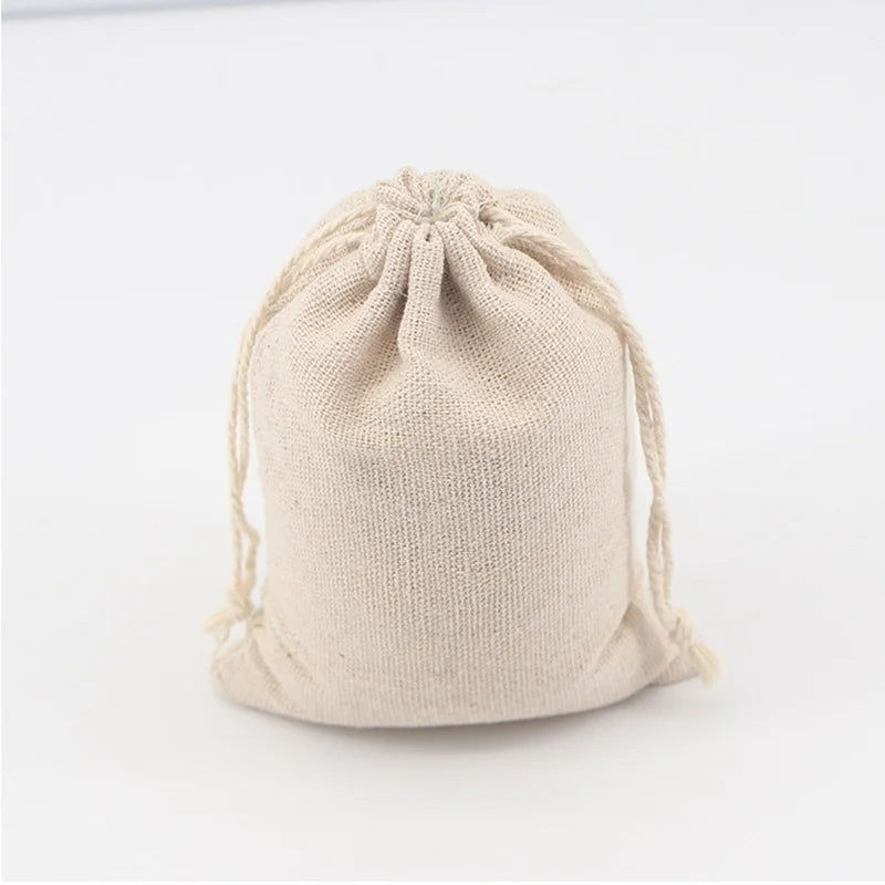 Linen Drawstring Bags – Elegant, Reusable & Eco-Friendly