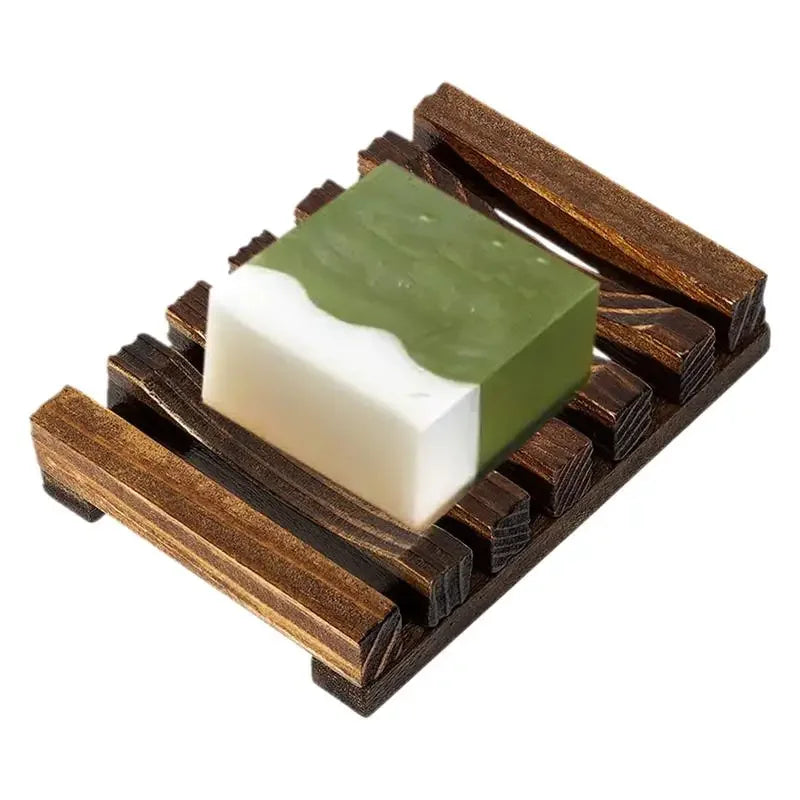 Wooden Soap Dish – Eco-Friendly & Water-Draining Design