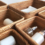 Load image into Gallery viewer, Handwoven Rattan Wicker Basket – Eco-Friendly &amp; Versatile Storage
