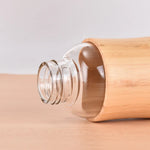 Load image into Gallery viewer, Bamboo &amp; Glass Water Bottle
