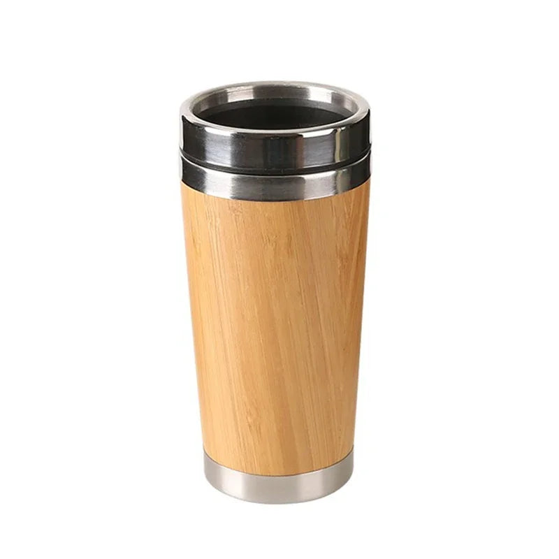 Bamboo Coffee Cup – Eco-Friendly & Reusable Travel Mug