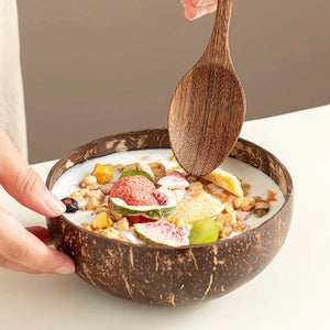 Coconut Shell Bowl – Eco-Friendly & Handcrafted Sustainable Dinnerware