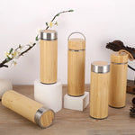 Load image into Gallery viewer, Bamboo Coffee Cup – Sustainable &amp; Stylish Travel Mug
